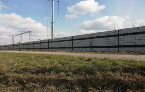 Taśma ogrodzeniowa ROLKA 26mb BASIC 19cm PROTECTO™ SZARA