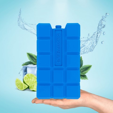 Wkład mrożący 400 ml Kamai Coolbox do lodówek turystycznych, kolor niebieski