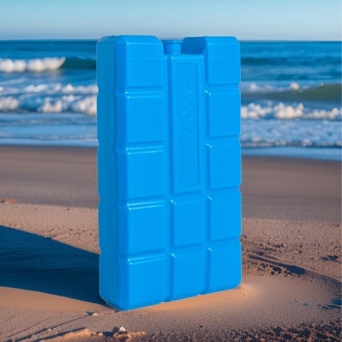 Wkład mrożący 400 ml Kamai Coolbox do lodówek turystycznych, kolor niebieski