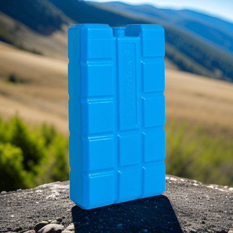 Wkład mrożący 400 ml Kamai Coolbox do lodówek turystycznych, kolor niebieski