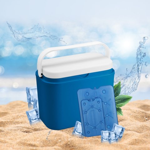 Wkład mrożący 400 ml Kamai Coolbox do lodówek turystycznych, ultra cienki, kolor niebieski
