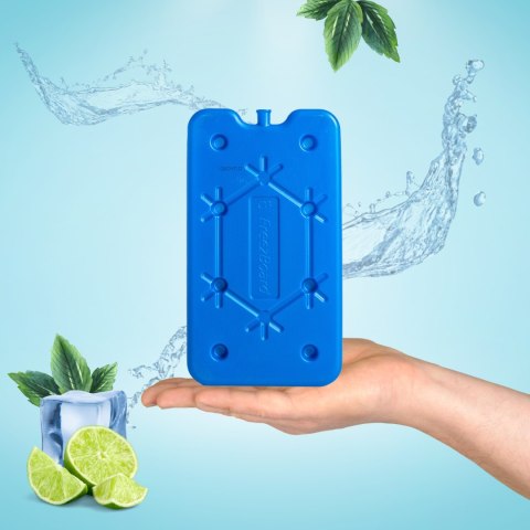 Wkład mrożący 400 ml Kamai Coolbox do lodówek turystycznych, ultra cienki, kolor niebieski