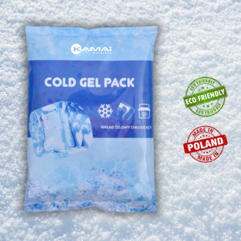 Wkład żelowy mrożący 480g Kamai Coolbox, do lodówek turystycznych, kolor niebieski