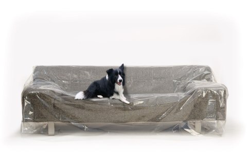 Folia ochronna 4-osobowa kanapa 335,3 x 137,2cm GRUBA 50 mikronów