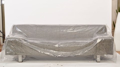 Folia ochronna 4-osobowa kanapa 335,3 x 137,2cm GRUBA 50 mikronów