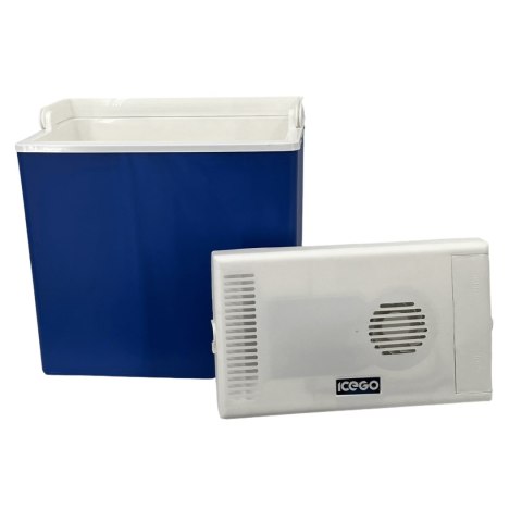 Lodówka samochodowa elektryczna 24L KAMAI ICEGO, zasilanie 12-230V, niebieska