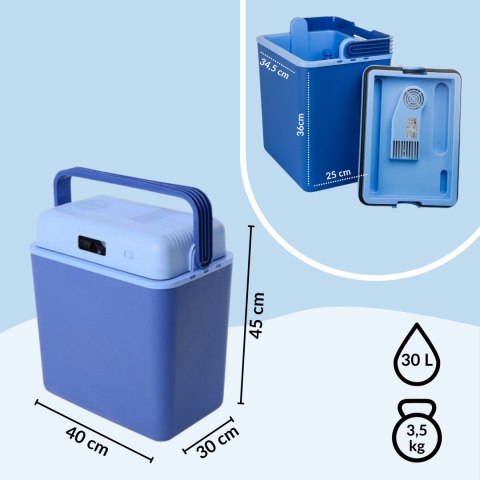 Lodówka turystyczna samochodowa KAMAI CB 30L - 12V