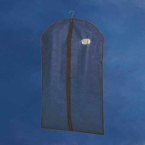 BLUE niebieski organizer na płaszcz 65x100cm