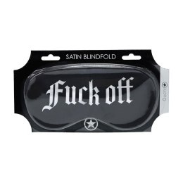 Fuck Off - Printed Satin Mask