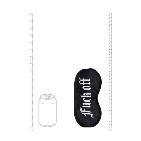 Fuck Off - Printed Satin Mask