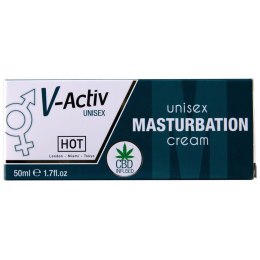 HOT V-Activ Masturbation Cream - CBD unisex 50ml
