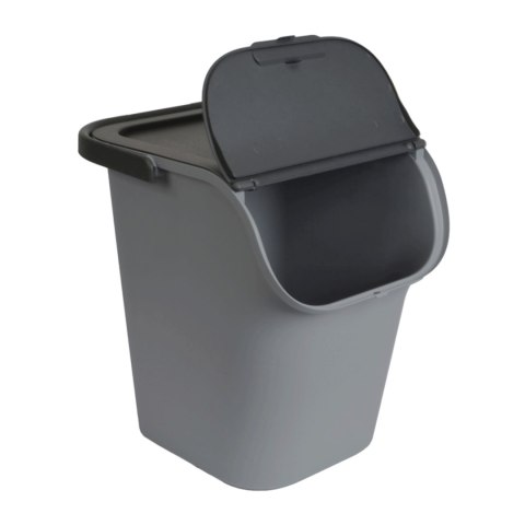 Kosz do segregacji odpadów, 40L z pokrywą i rączką