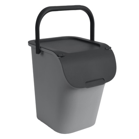 Kosz do segregacji odpadów, 40L z pokrywą i rączką