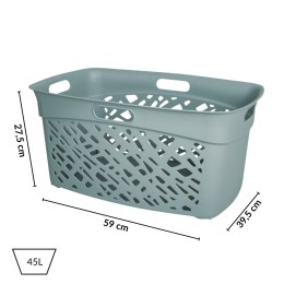 Kosz na bieliznę 45L, zielony