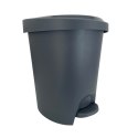 Kosz wewnętrzny, do łazienki, kuchni, z pedałem 6L, grafitowy
