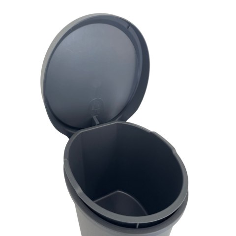 Kosz wewnętrzny, do łazienki, kuchni, z pedałem 6L, grafitowy