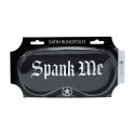 Spank Me - Printed Satin Mask