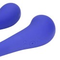 Dual-ended Bendable Vibe with Remote Control - Purple