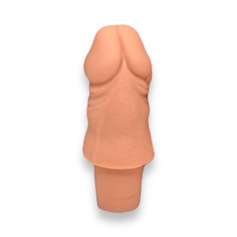 Kinky Pleasure - DS021 - Penis Wine Bottle Stopper - Fun and Functional -White