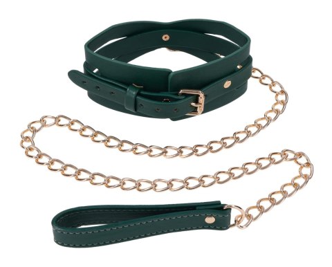 Cutout Collar And Leash