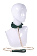 Cutout Collar And Leash