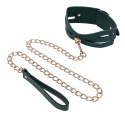 Cutout Collar And Leash