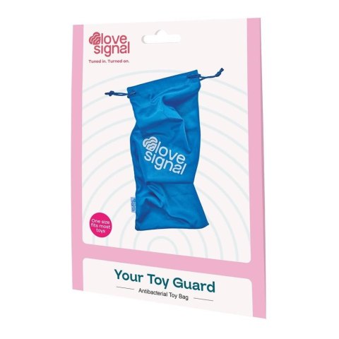 LOVE SIGNAL YOUR TOY GUARD BLUE