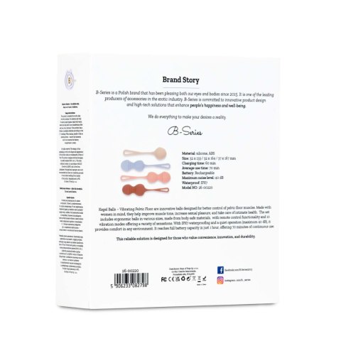 Wosilicone Kegel Balls - Vibrating Pelvic Floor