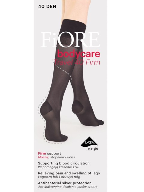 Podkolanówki BODY CARE TRAVEL FIRM 40 Podkolanówki BODY CARE TRAVEL FIRM 40