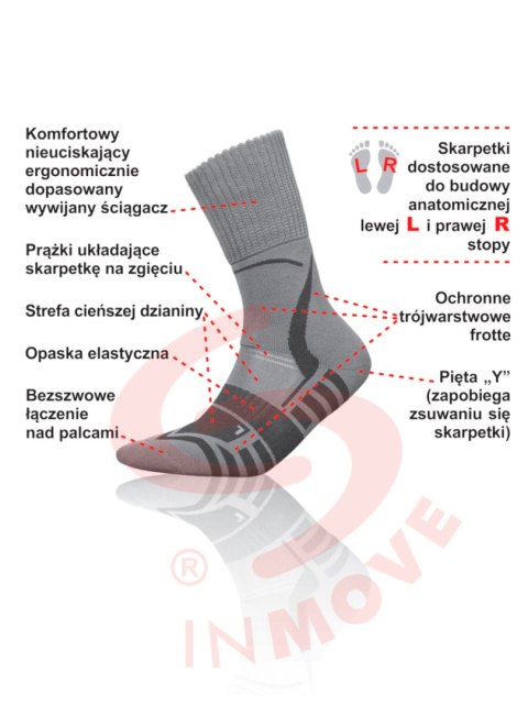 Skarpety DEO TREKING SILVER Skarpety DEO TREKING SILVER