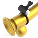 Power Clit Silicone Cockring Black
