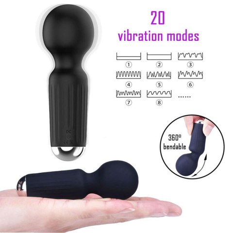 Stymulator-Rechargeable Mini Masager USB 20 Functions - Pink Stymulator-Rechargeable Mini Masager USB 20 Functions - Pink