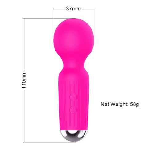 Stymulator-Rechargeable Mini Masager USB 20 Functions - Pink Stymulator-Rechargeable Mini Masager USB 20 Functions - Pink