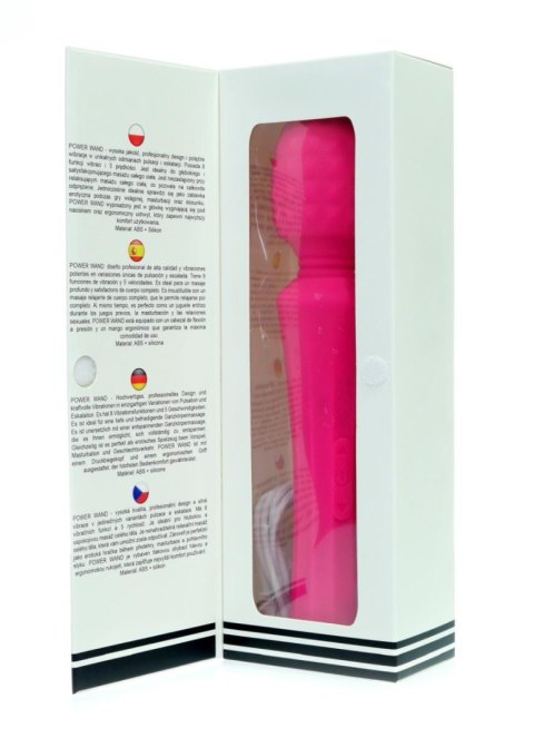 Stymulator-Rechargeable Power Wand - Pink Stymulator-Rechargeable Power Wand - Pink