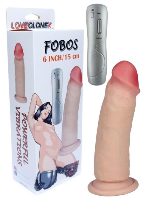 Wibrator-FOBOS-LOVECLONEX 6""-vibration Wibrator-FOBOS-LOVECLONEX 6""-vibration