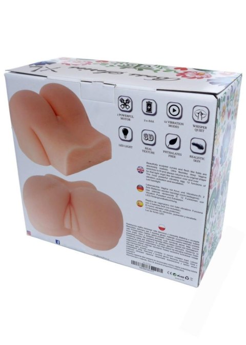 Masturbator-Vibrating Life-Sized Pussy & Ass XL - quality II Masturbator-Vibrating Life-Sized Pussy & Ass XL - quality II