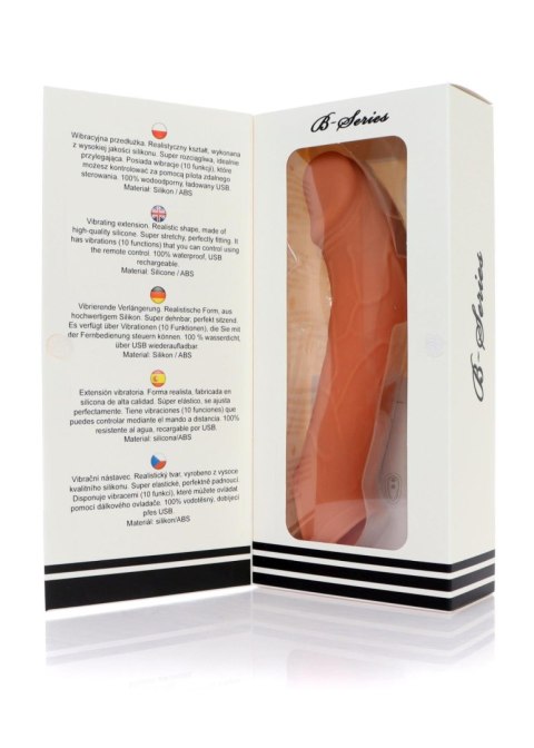 Nakładka - Przedłużka - 10 trybów wibracji - ładowanie usb