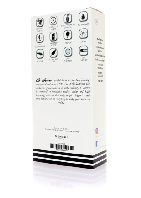 Nakładka - Przedłużka - 10 trybów wibracji - ładowanie usb