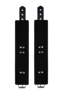 Anonymo handcuffs, PU leather, print, 27 cm