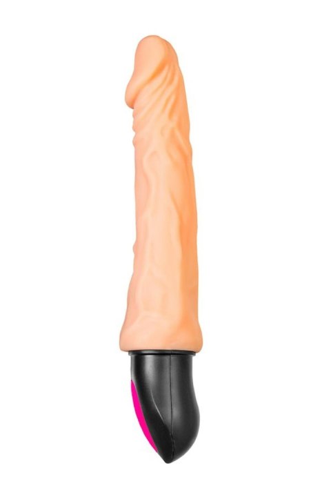 A-TOYS Realistic Vibrator with heating, TPE, 12 Modes, bendable, recharble A-TOYS Realistic Vibrator with heating, TPE, 12 Modes, bendable, recharble