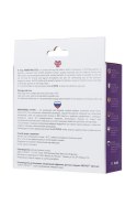 A-TOYS, Vibro egg 'Bunny', with control panel, silicone, violet