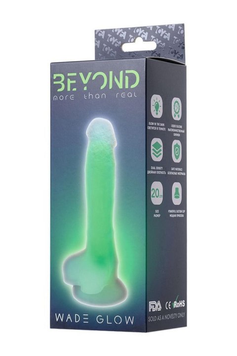 BEYOND BY TOYFA Wade Glow Green 14,5cm BEYOND BY TOYFA Wade Glow Green 14,5cm