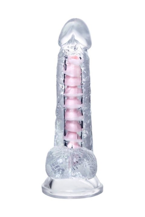 Flexible dildo A-Toys Paret, transparent, 18 cm Flexible dildo A-Toys Paret, transparent, 18 cm