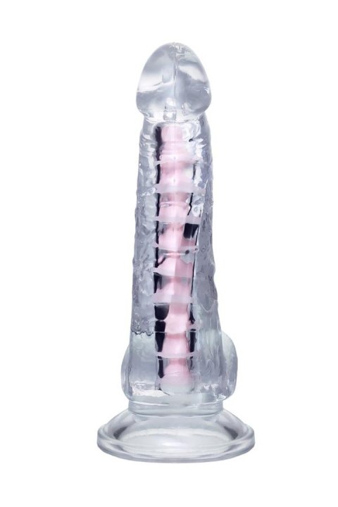 Flexible dildo A-Toys Paret, transparent, 18 cm Flexible dildo A-Toys Paret, transparent, 18 cm