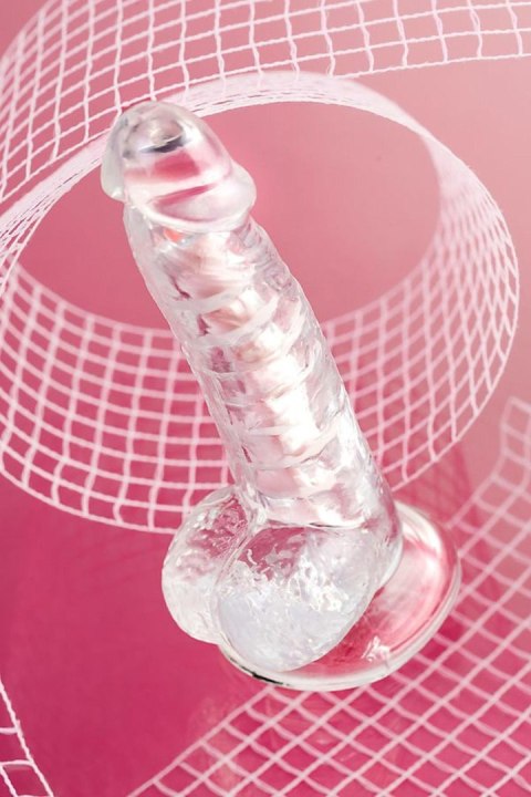 Flexible dildo A-Toys Paret, transparent, 18 cm Flexible dildo A-Toys Paret, transparent, 18 cm