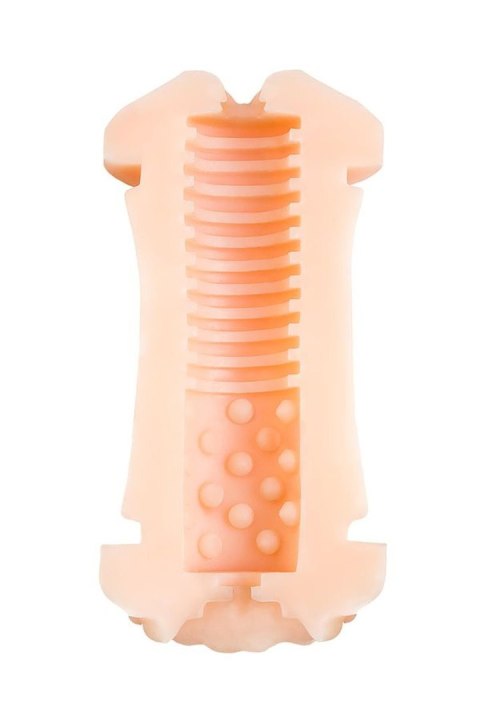JOS NADIN, Masturbator double-sided, TPR, fleshy, 14.5 cm JOS NADIN, Masturbator double-sided, TPR, fleshy, 14.5 cm