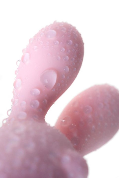 JOS VITA finger vibrating egg and vibrating attachment, silicone, powder pink, 8.5 and 8 cm JOS VITA finger vibrating egg and vibrating attachment, silicone, powder pink, 8.5 and 8 cm