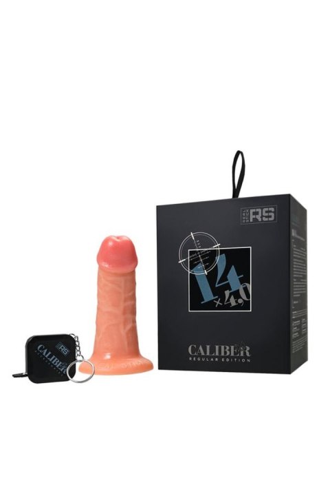 Realistic dildo Caliber 14/4 , PVC, flesh, length 14cm, diameter 4cm Realistic dildo Caliber 14/4 , PVC, flesh, length 14cm, diameter 4cm