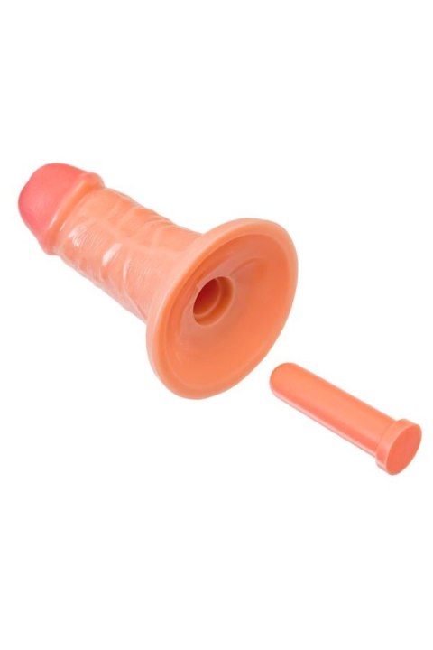 Realistic dildo Caliber 14/5 , PVC, flesh, length 14cm, diameter 5cm Realistic dildo Caliber 14/5 , PVC, flesh, length 14cm, diameter 5cm