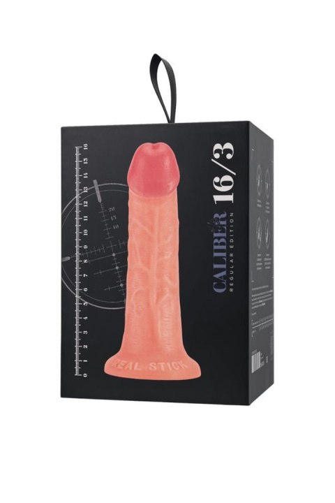 Realistic dildo Caliber 16/3 , PVC, flesh, length 16cm, diameter 3cm Realistic dildo Caliber 16/3 , PVC, flesh, length 16cm, diameter 3cm